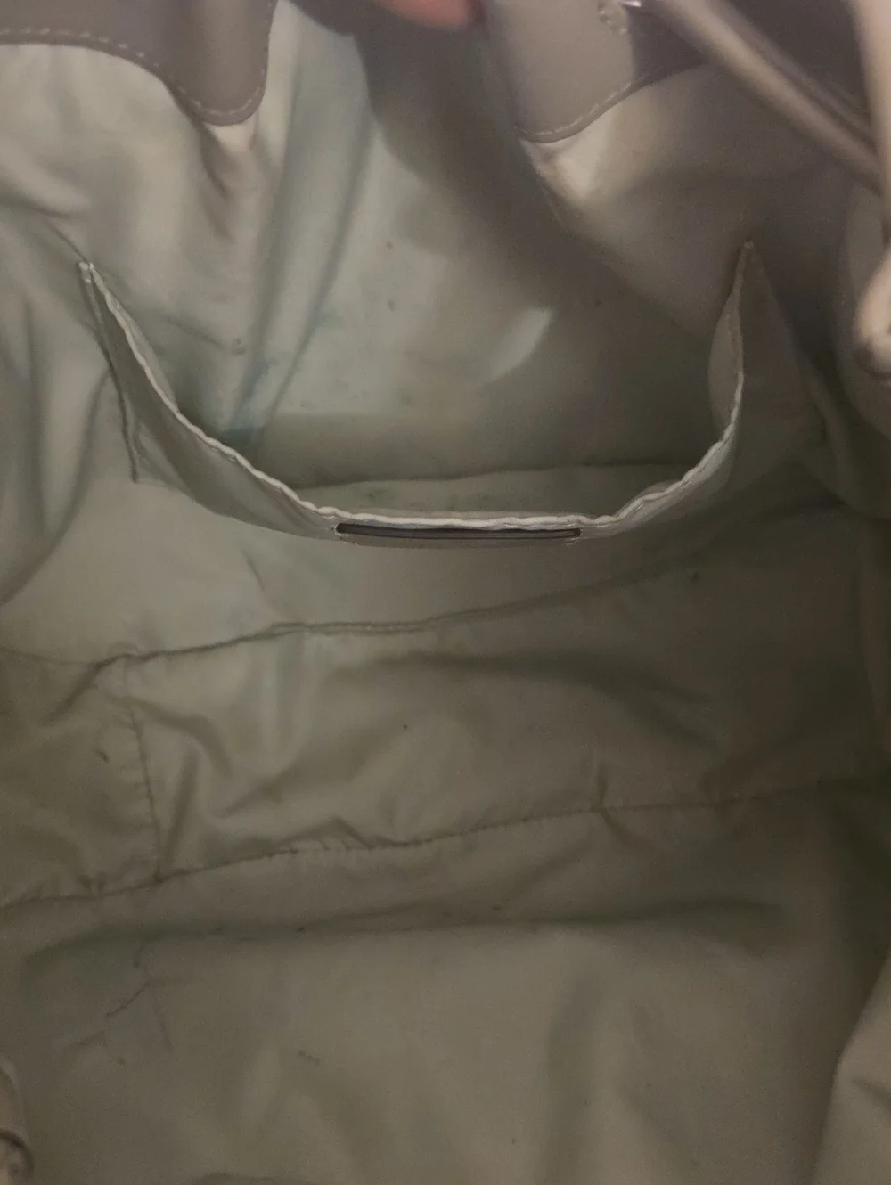 KATE SPADE  Soft Olive Drawstring Hobo Bag with Shoulder Strap